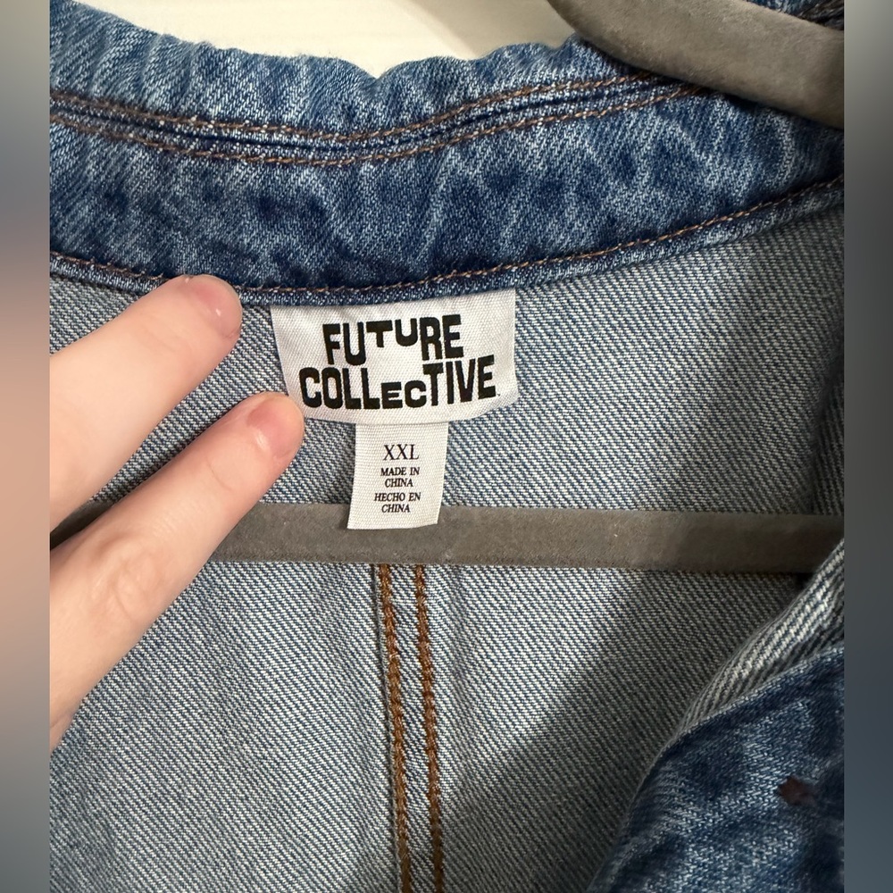 Future collective denim dress - Picture 3 of 3